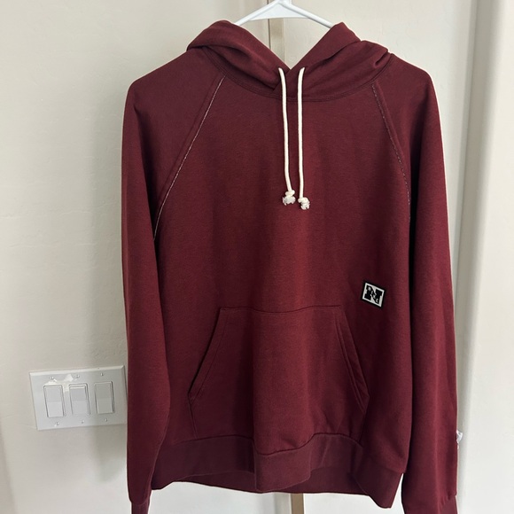 Nike Training Heritage logo hoodie in dark red Medium - Picture 3 of 6